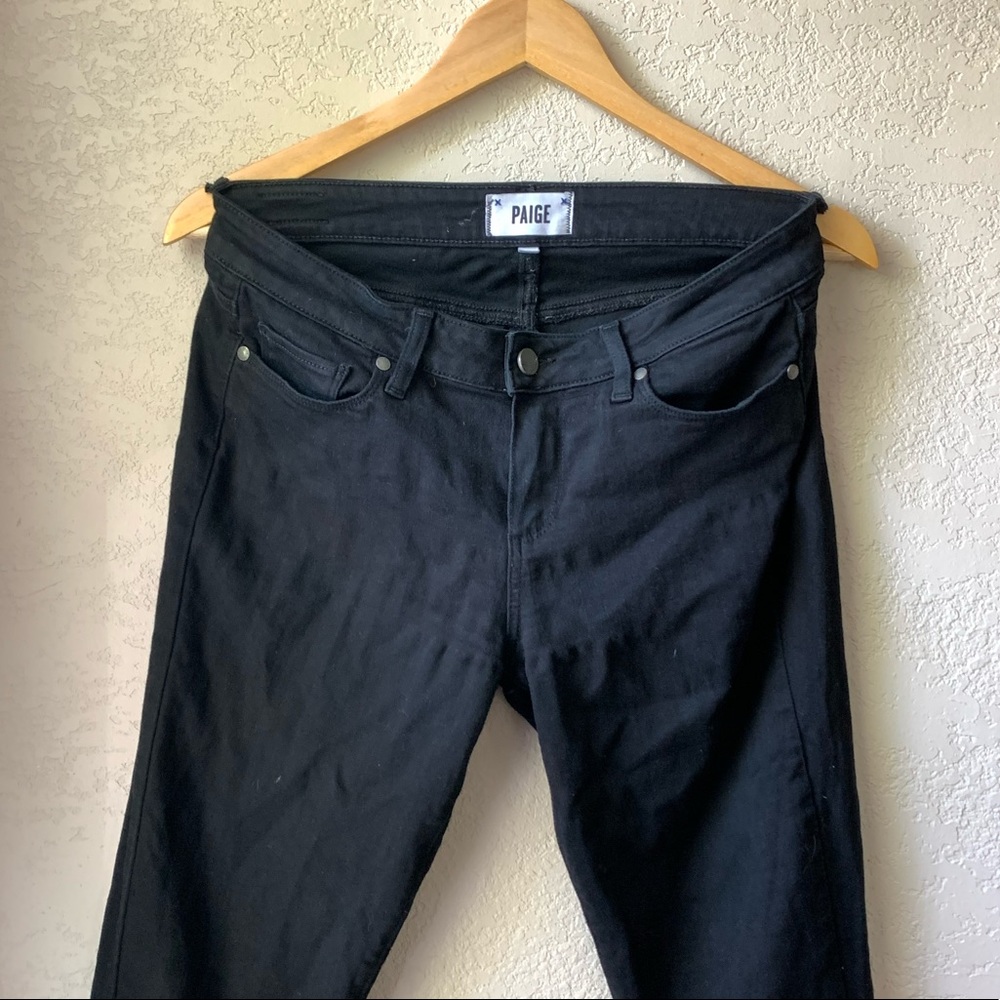 Paige black skinny jeans!